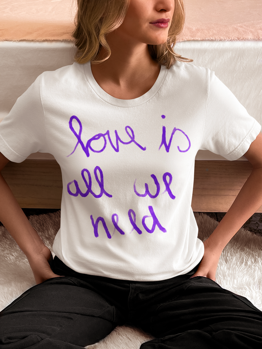 Love is all we need Premium T-Shirt - Ladies Premium Shirt