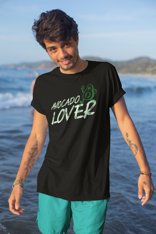 Avocado Lover Bio T-Shirt – Fresh Vibes, Green Passion - Organic Shirt